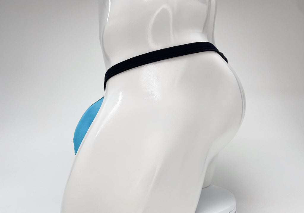 WildmanT Modal Micro Thong Big Boy Pouch Baby Blue - DealByEthan.gay loves WildmanT