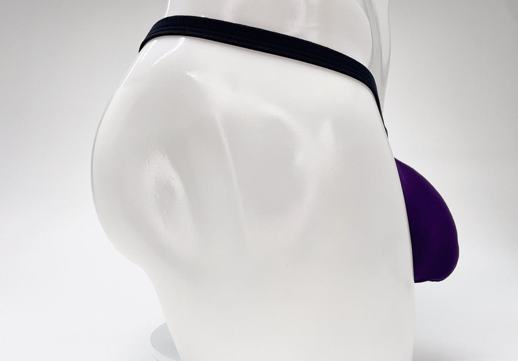 WildmanT Modal Micro Thong Big Boy Pouch Purple - DealByEthan.gay loves WildmanT