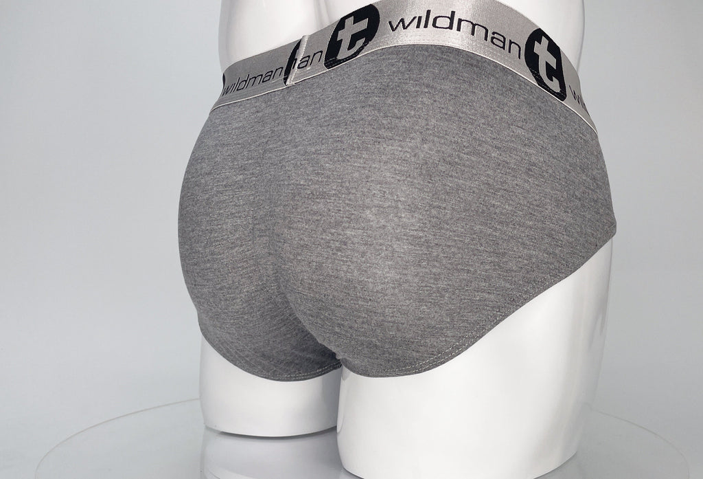 WildmanT Modal Monster Cock Brief Gray - DealByEthan.gay