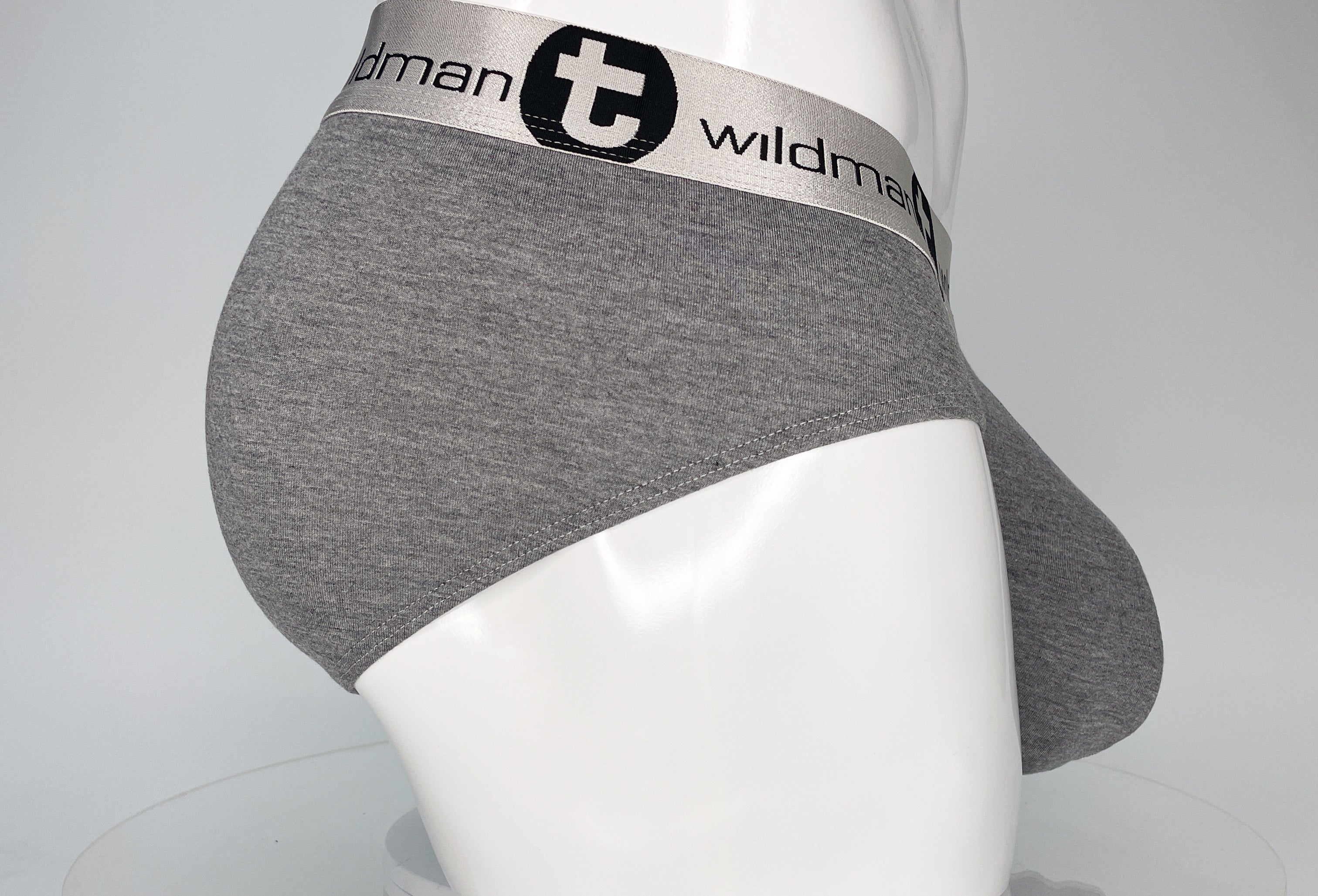 WildmanT Modal Monster Cock Brief Gray - DealByEthan.gay