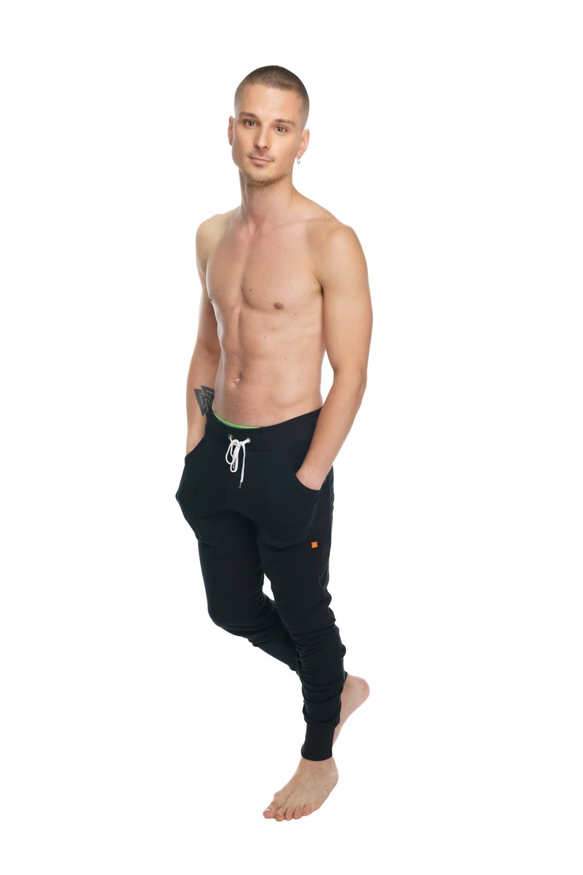 **Winter Edition** Performance Fleece Long Cuffed Jogger & Yoga Sweat Pants (Black) - DealByEthan.gay loves 4-rth