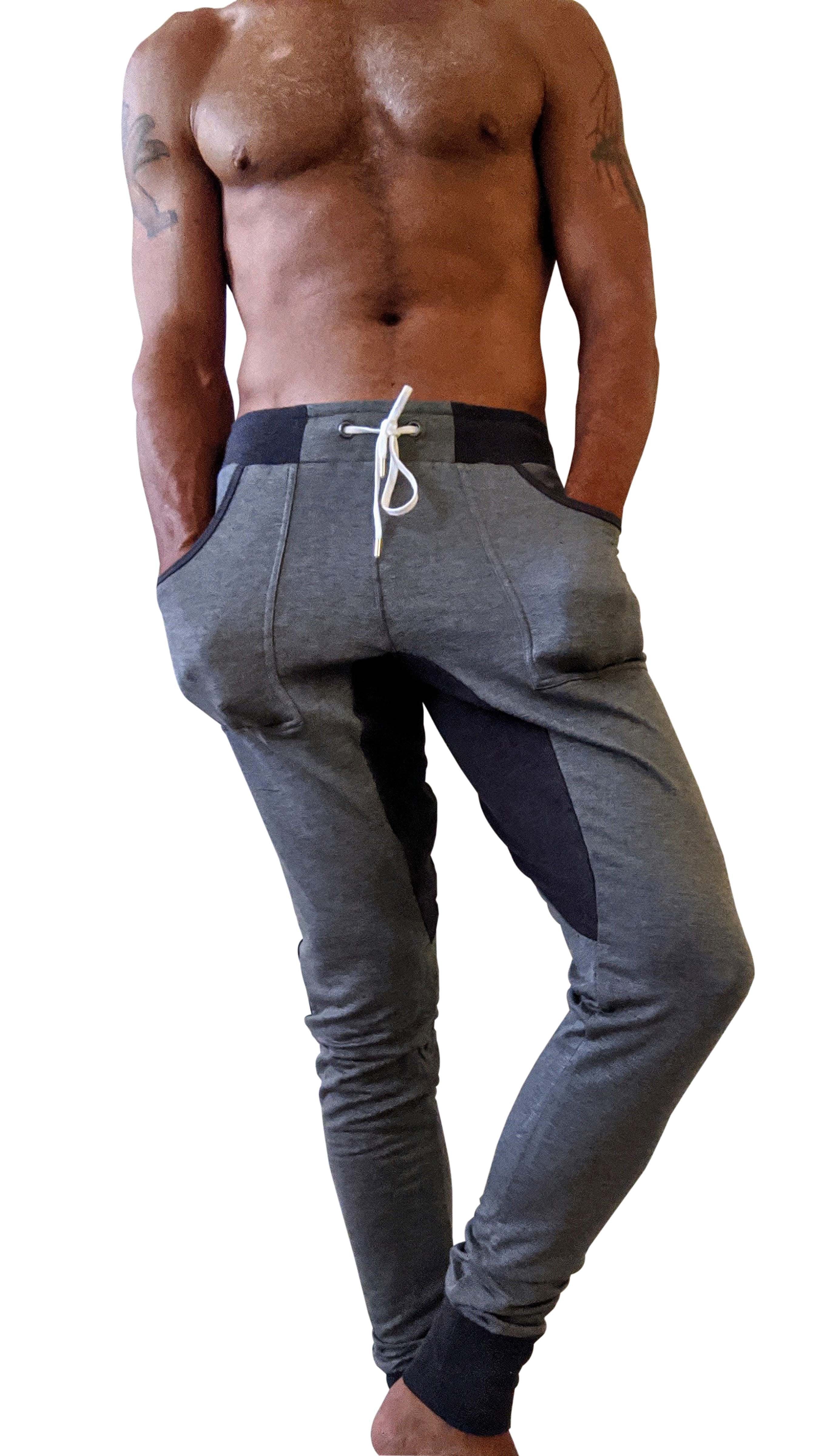 **Winter Edition** Performance Fleece Long Cuffed Jogger & Yoga Sweat Pants (Charcoal) - DealByEthan.gay loves 4-rth