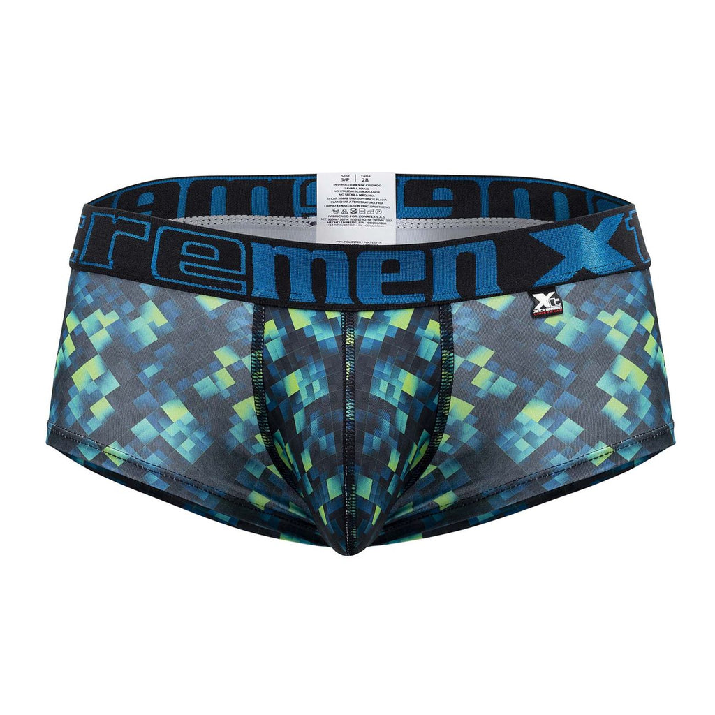 Xtremen 41313 Printed Briefs Color Green - DealByEthan.gay loves Xtremen