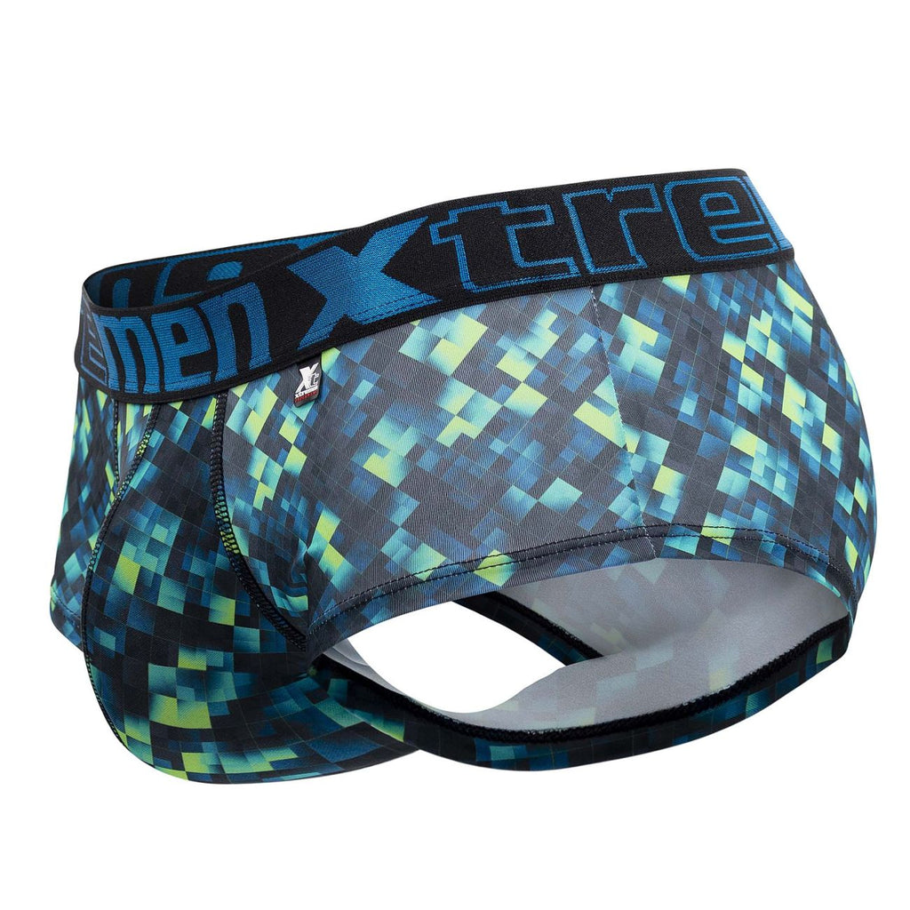 Xtremen 41313 Printed Briefs Color Green - DealByEthan.gay loves Xtremen