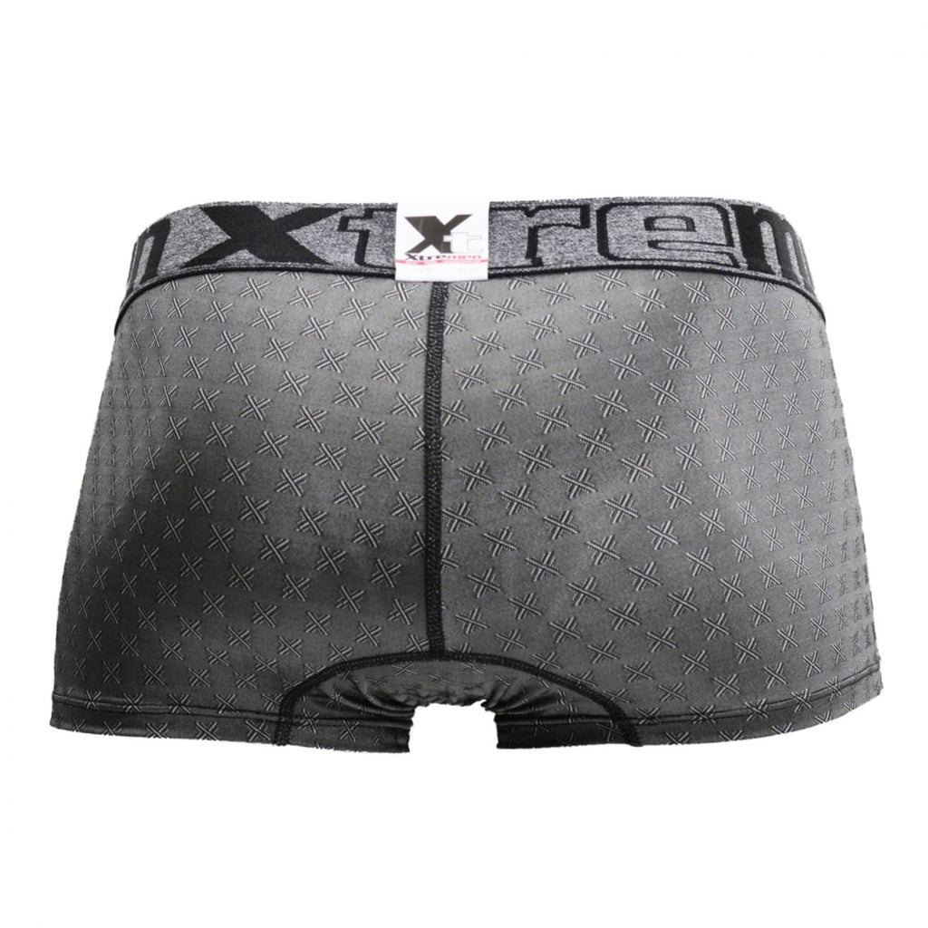 Xtremen 51442C Jacquard -X- Boxer Briefs Color Black - DealByEthan.gay loves Xtremen
