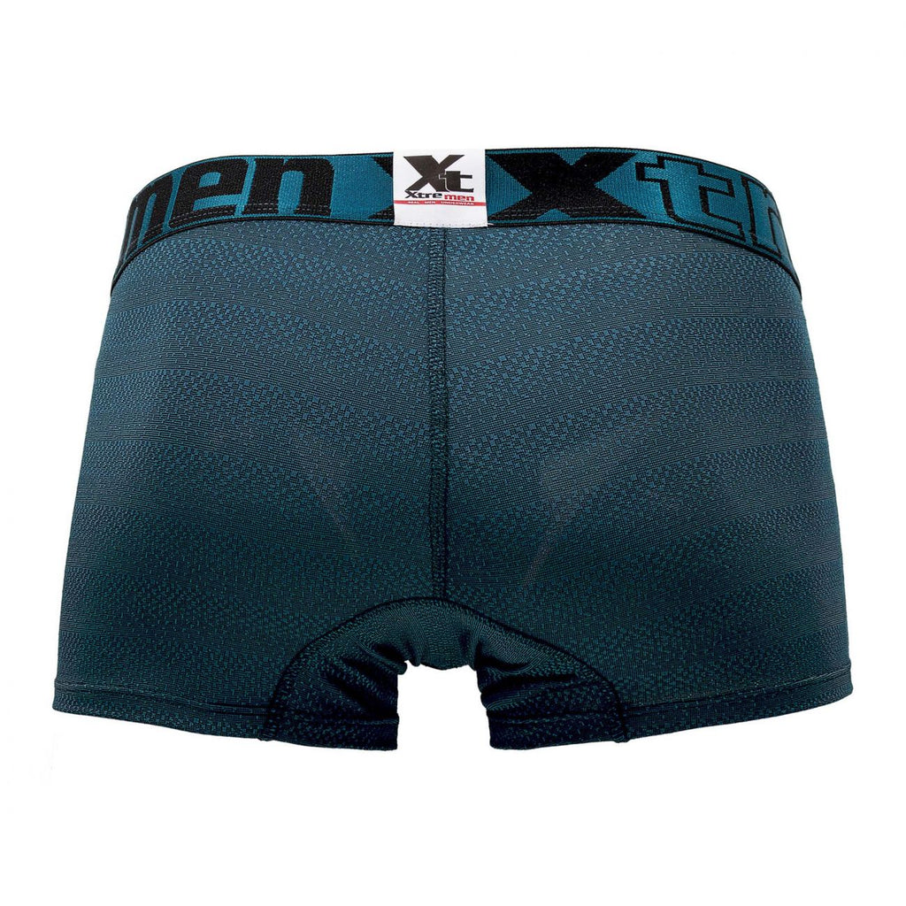 Xtremen 51449C Geometric Jacquard Trunk Color Petrol - DealByEthan.gay loves Xtremen