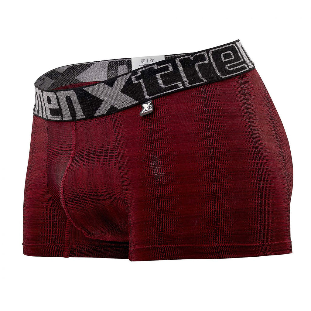 Xtremen 51451C Geometric Jacquard Trunk Color Red - DealByEthan.gay loves Xtremen