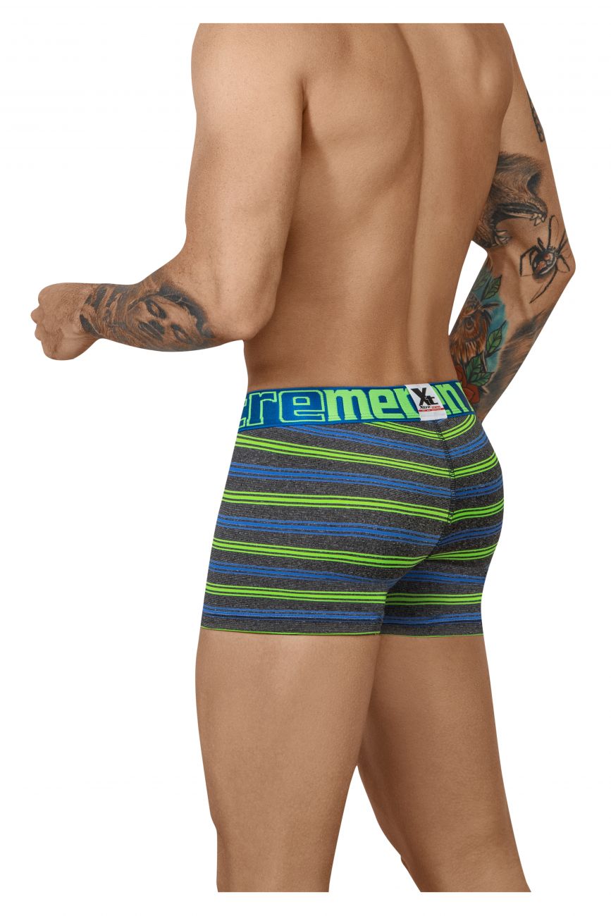 Xtremen 51453C Stripes Trunk Color Green - DealByEthan.gay loves Xtremen