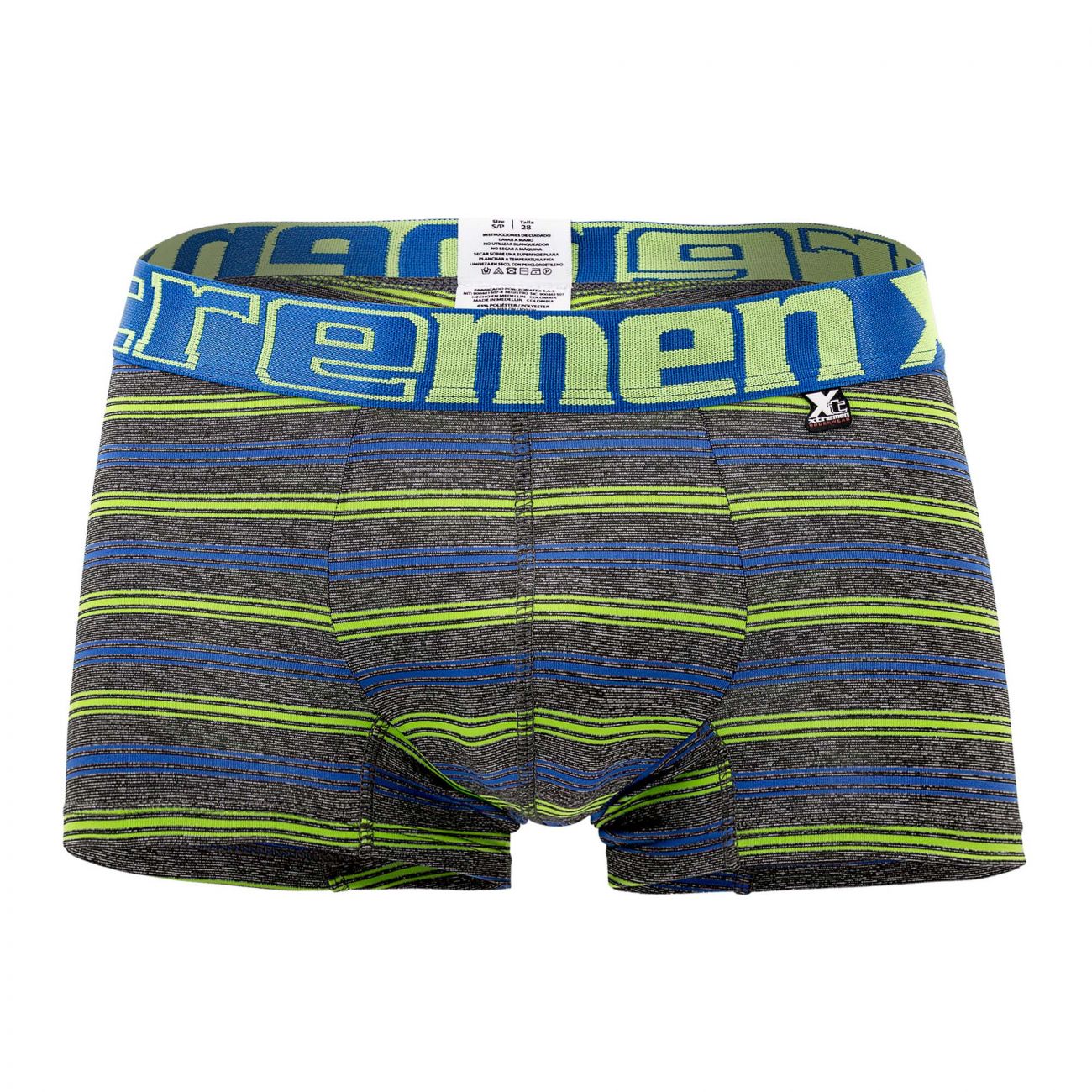 Xtremen 51453C Stripes Trunk Color Green - DealByEthan.gay loves Xtremen