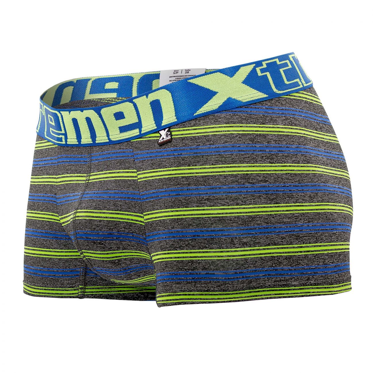 Xtremen 51453C Stripes Trunk Color Green - DealByEthan.gay loves Xtremen