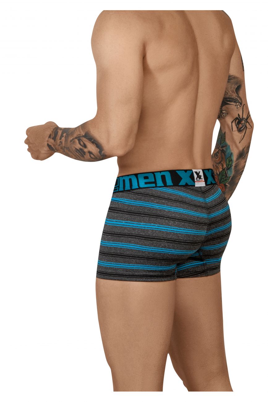 Xtremen 51453C Stripes Trunk Color Turquoise - DealByEthan.gay loves Xtremen