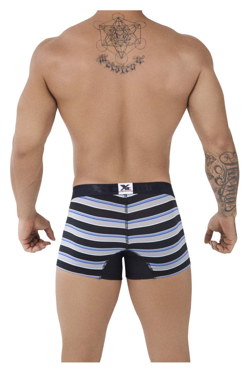 Xtremen 51475C Microfiber Athletic Trunks Color Black - DealByEthan.gay loves Xtremen