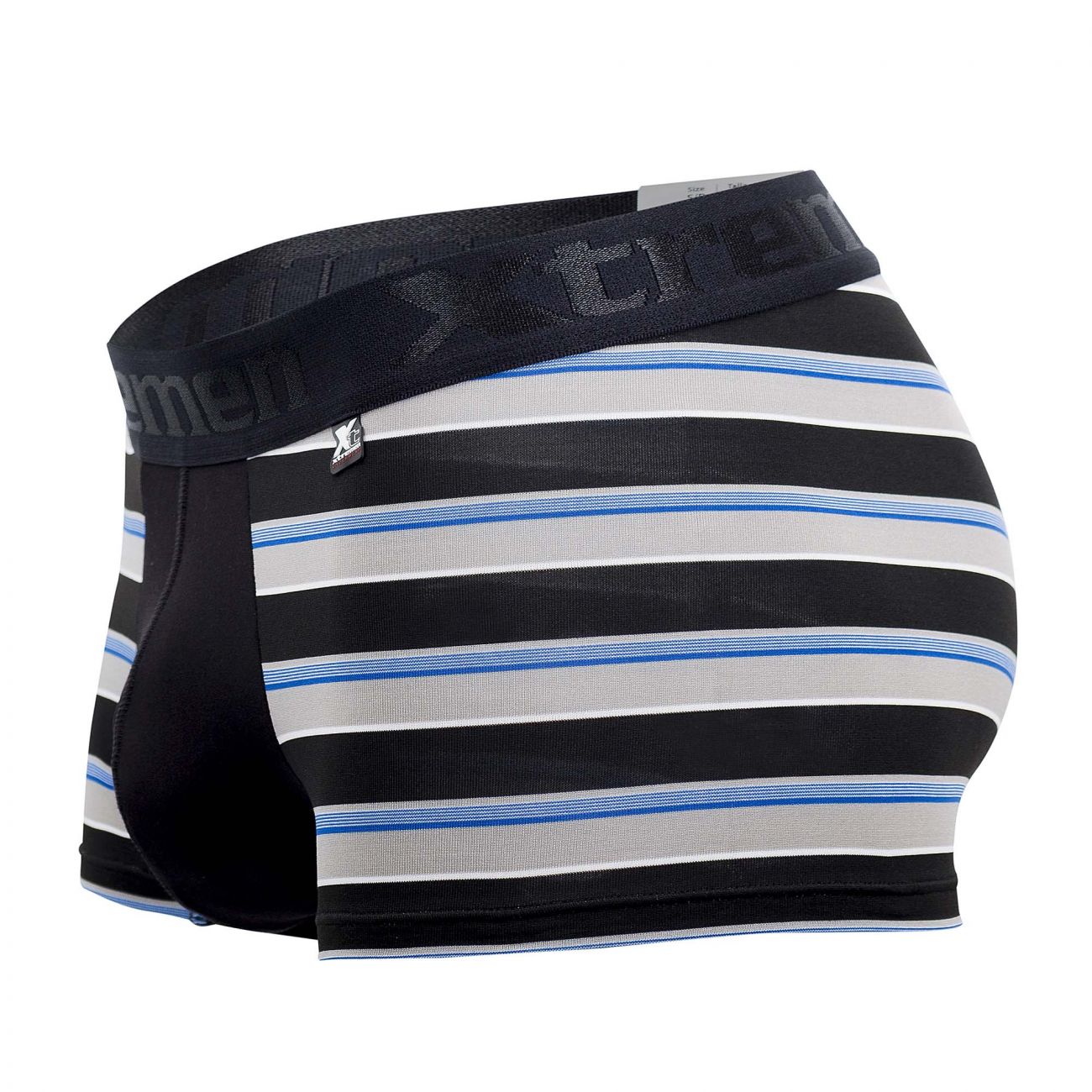 Xtremen 51475C Microfiber Athletic Trunks Color Black - DealByEthan.gay loves Xtremen