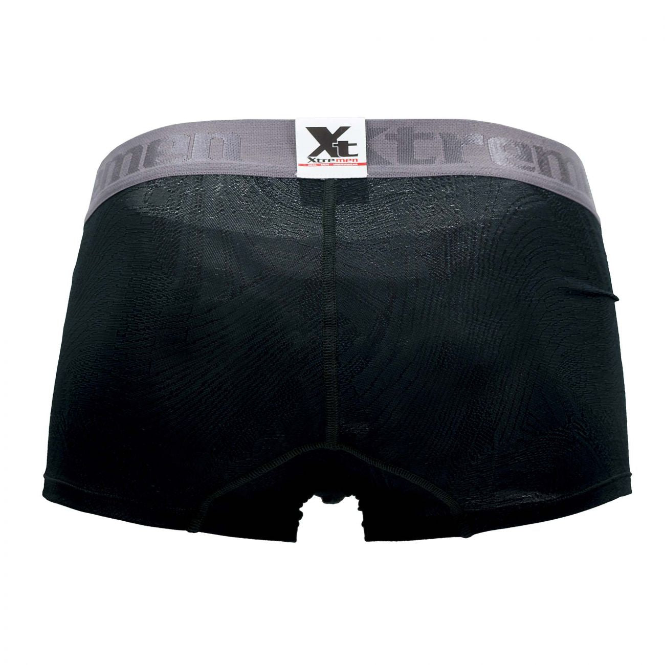 Xtremen 51477C Microfiber Jacquard Trunks Color Green - DealByEthan.gay loves Xtremen