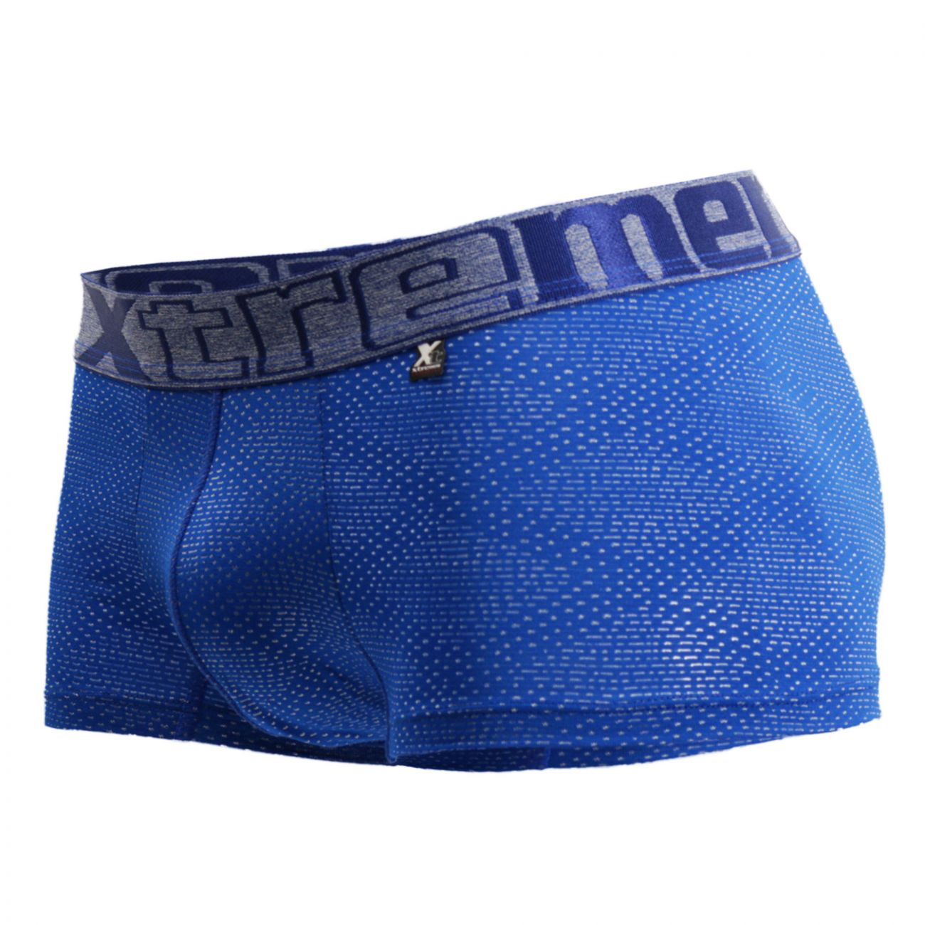 Xtremen 54446C Jacquard Stripes Boxer Briefs Color Blue - DealByEthan.gay loves Xtremen