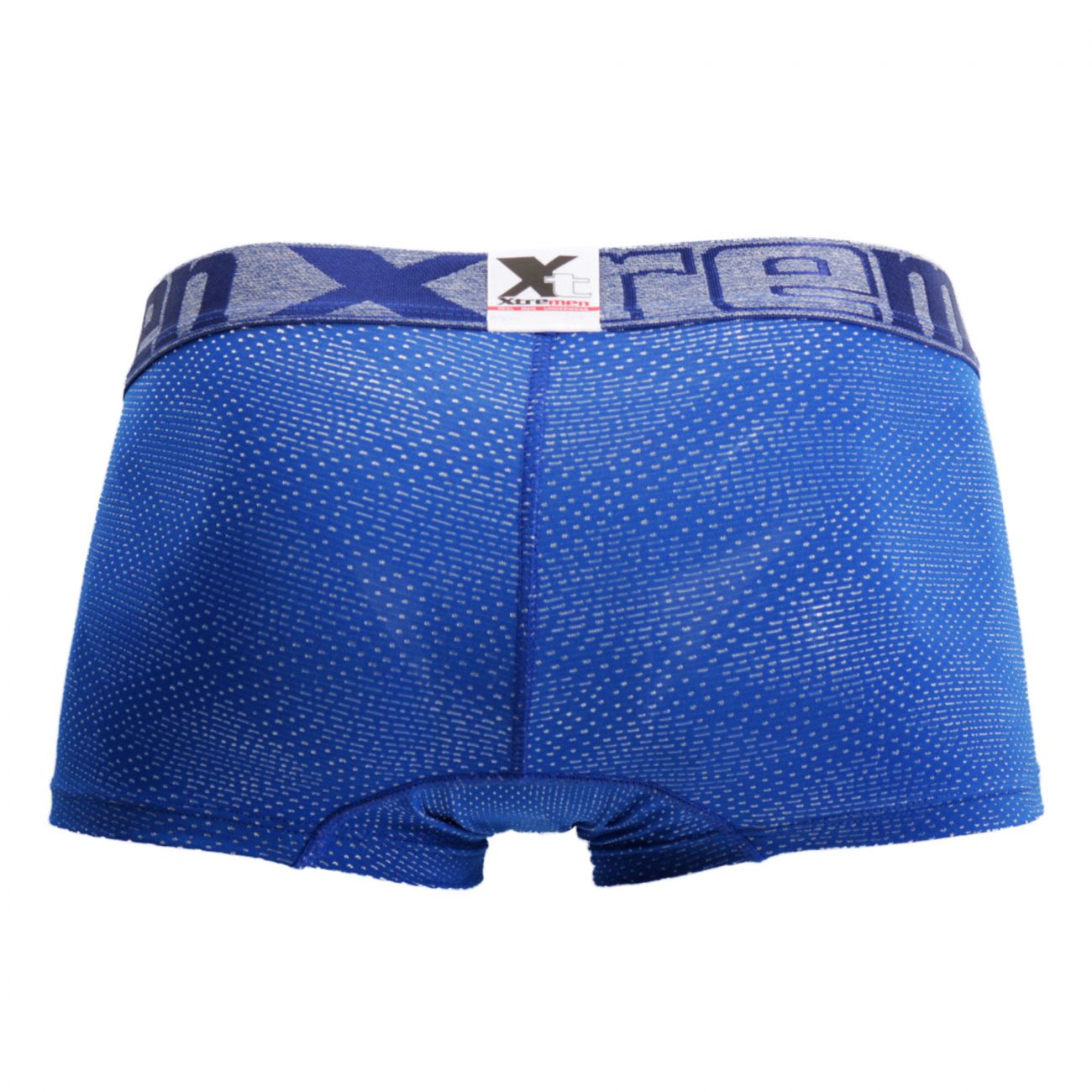 Xtremen 54446C Jacquard Stripes Boxer Briefs Color Blue - DealByEthan.gay loves Xtremen
