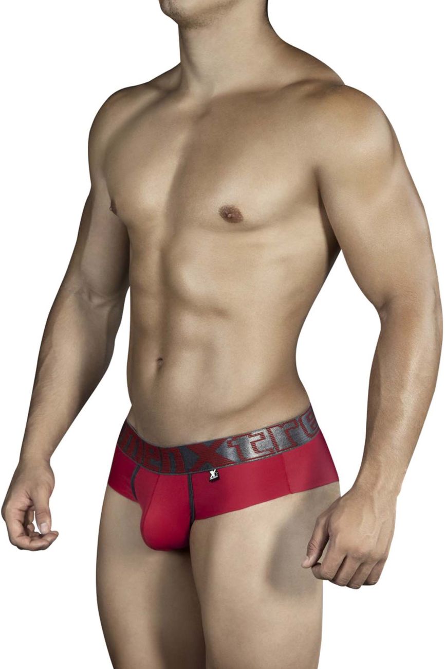 Xtremen 91011-3 3PK Briefs Color Blue-Red-Gray