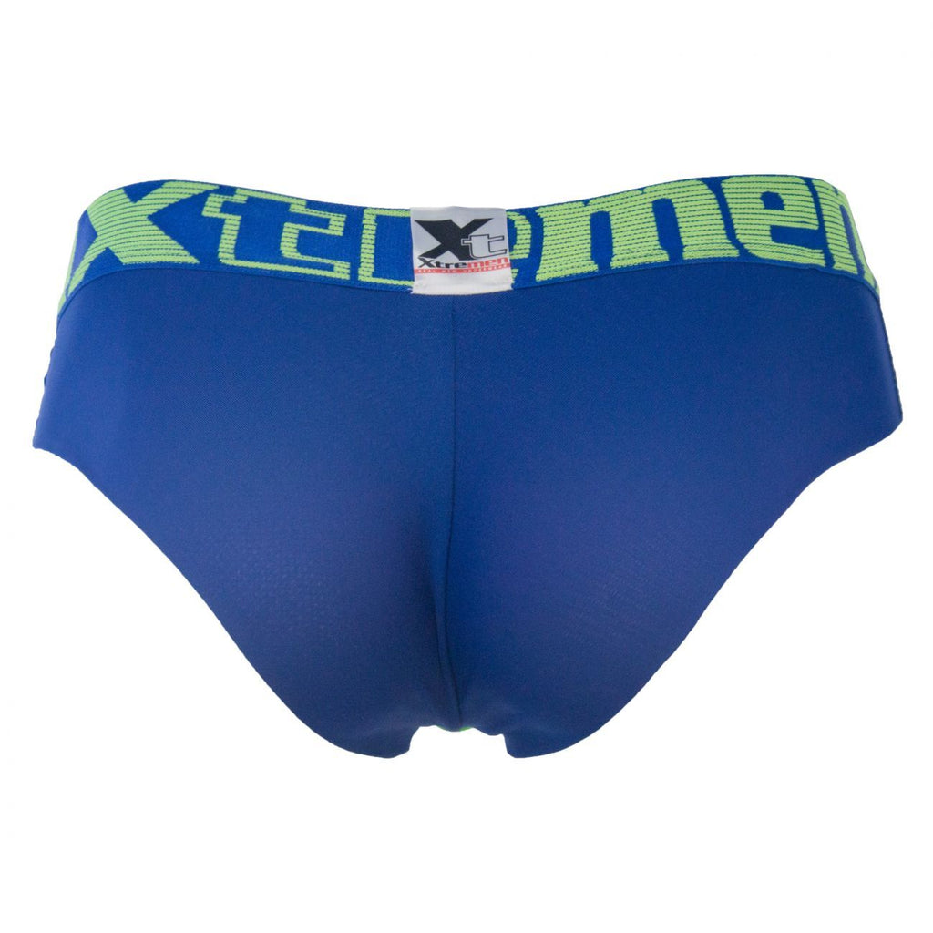 Xtremen 91011-3 3PK Briefs Color Azul-Rojo-Gris