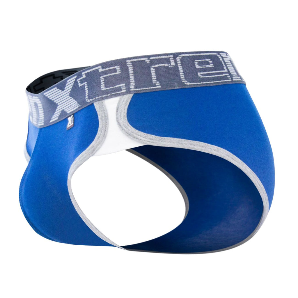 Xtremen 91014-3 3PK Briefs Color Blue-Gray-Blue - DealByEthan.gay loves Xtremen