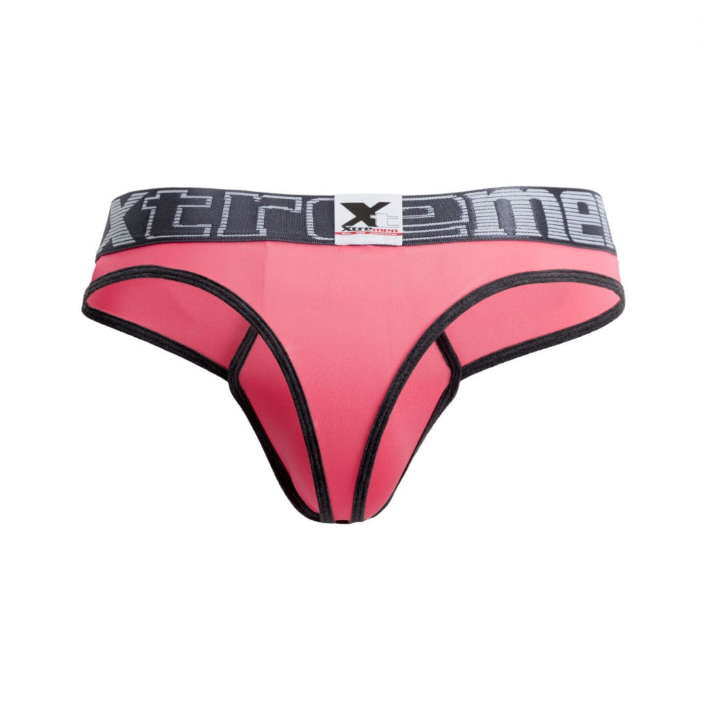 Xtremen 91031X-3 3PK Thongs Color Fuchsia-White-Blue - DealByEthan.gay loves Xtremen