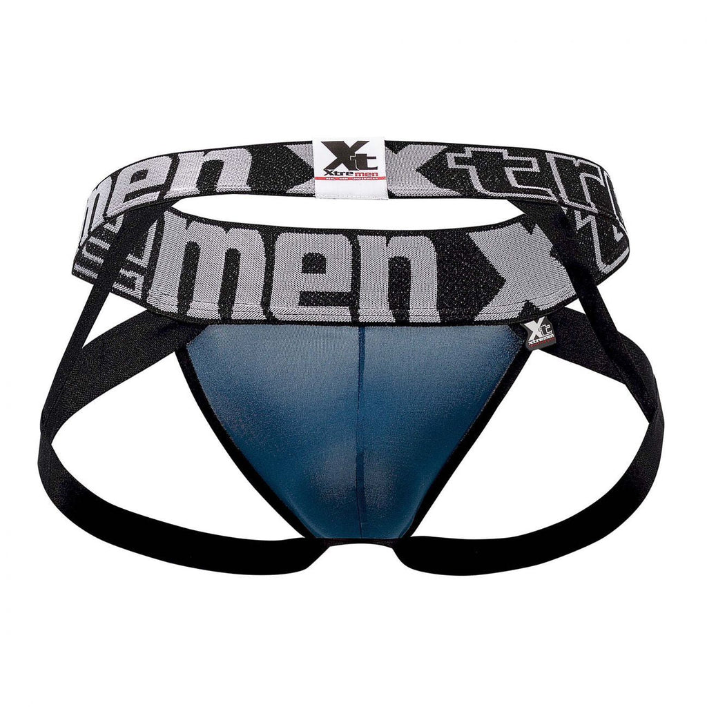 Xtremen 91054X-3 3PK Jockstrap Color Petrol-Fuchsia-Petrol - DealByEthan.gay loves Xtremen