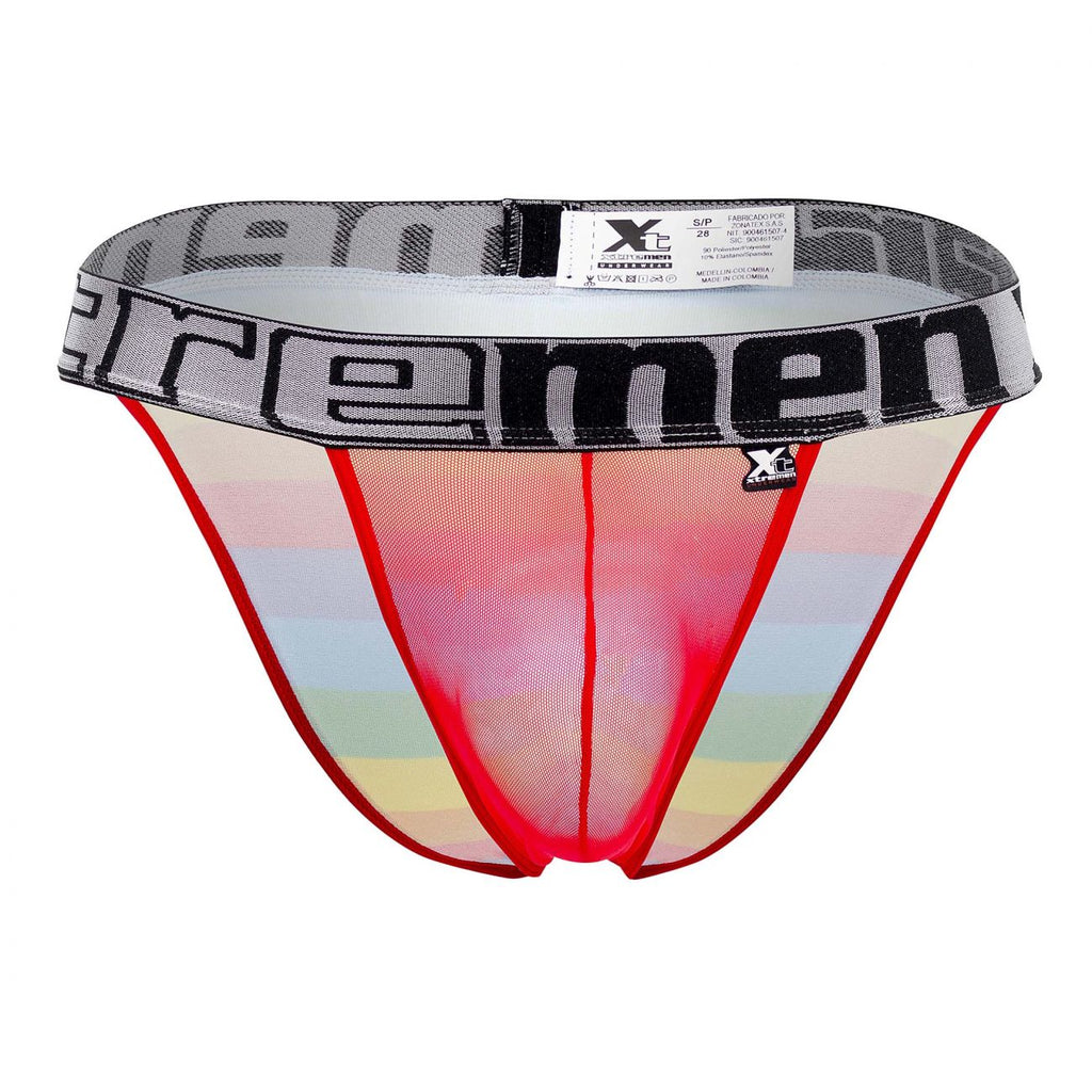 Xtremen 91082 Microfiber Pride Bikini Color Red - DealByEthan.gay loves Xtremen
