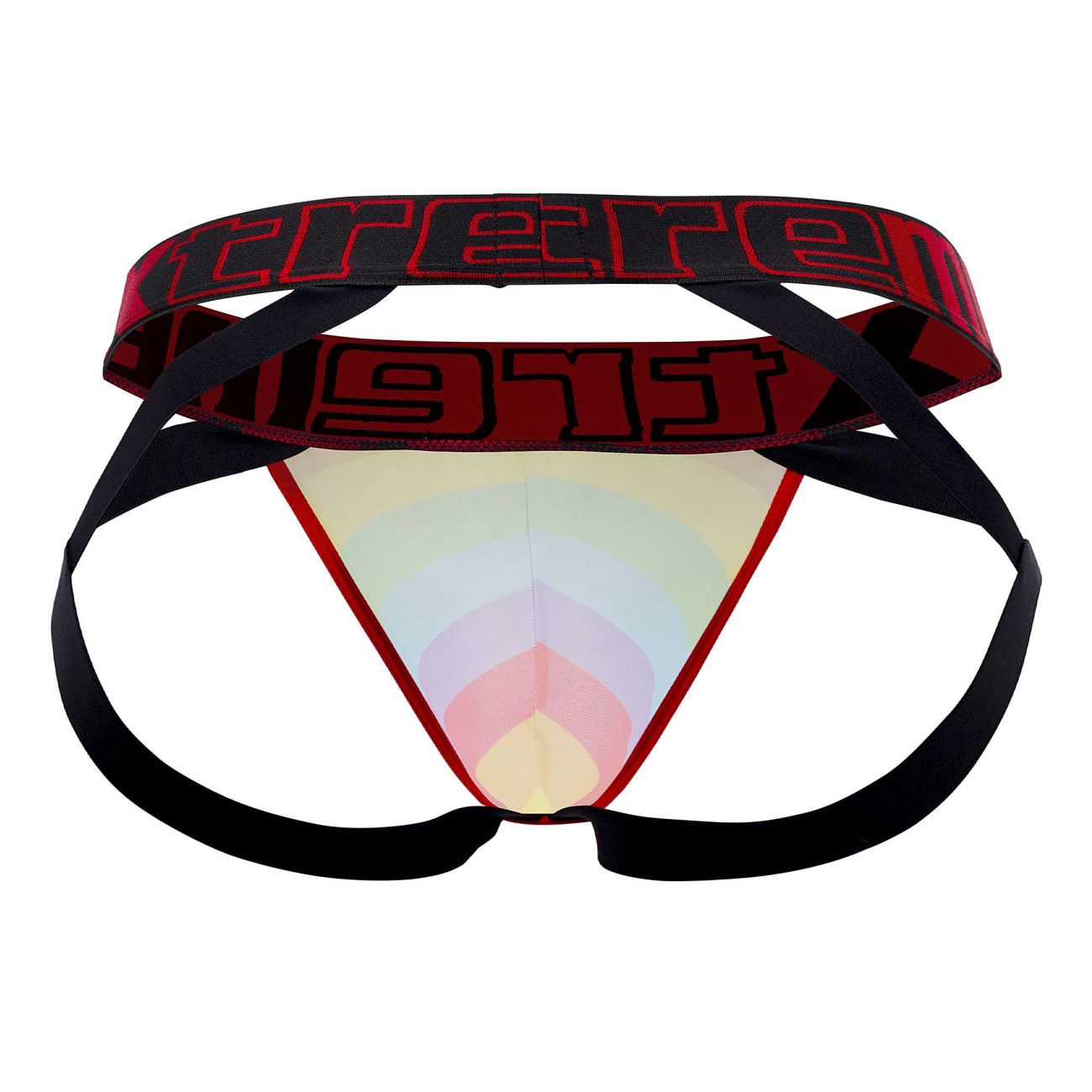 Xtremen 91083 Microfiber Pride Jockstrap Color Red - DealByEthan.gay loves Xtremen
