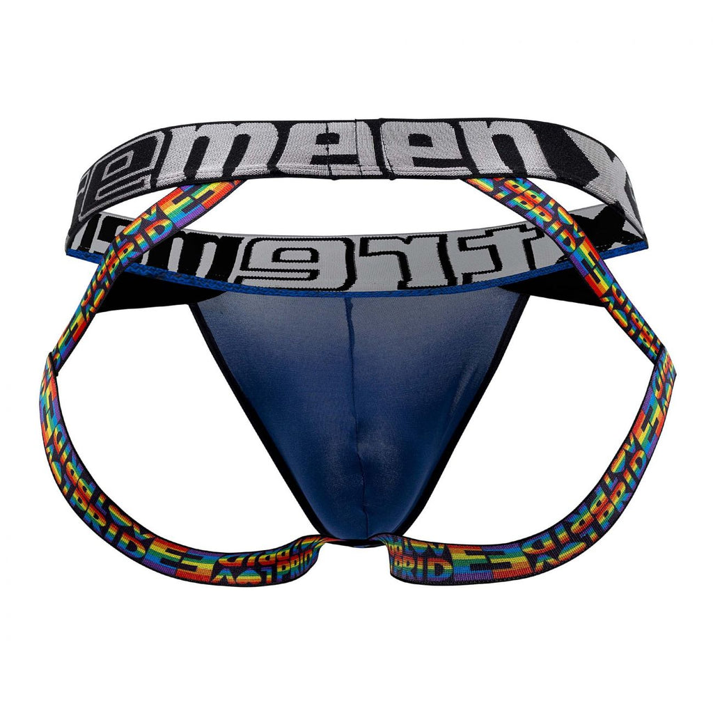 Xtremen 91084 Microfiber Pride Jockstrap Color Blue - DealByEthan.gay loves Xtremen