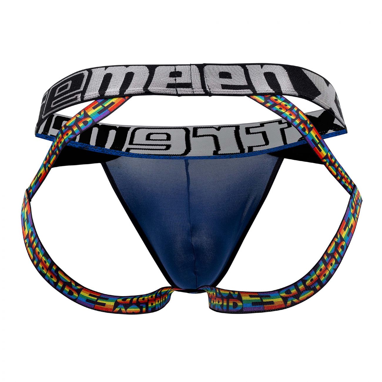 Xtremen 91084 Microfiber Pride Jockstrap Color Blue - DealByEthan.gay loves Xtremen