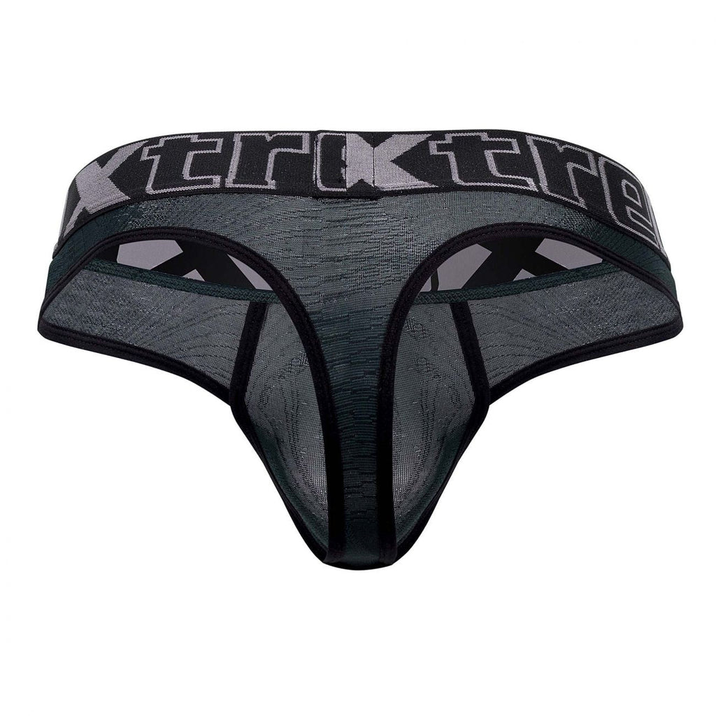 Xtremen 91087 Microfiber Jacquard Thongs Color Green - DealByEthan.gay loves Xtremen