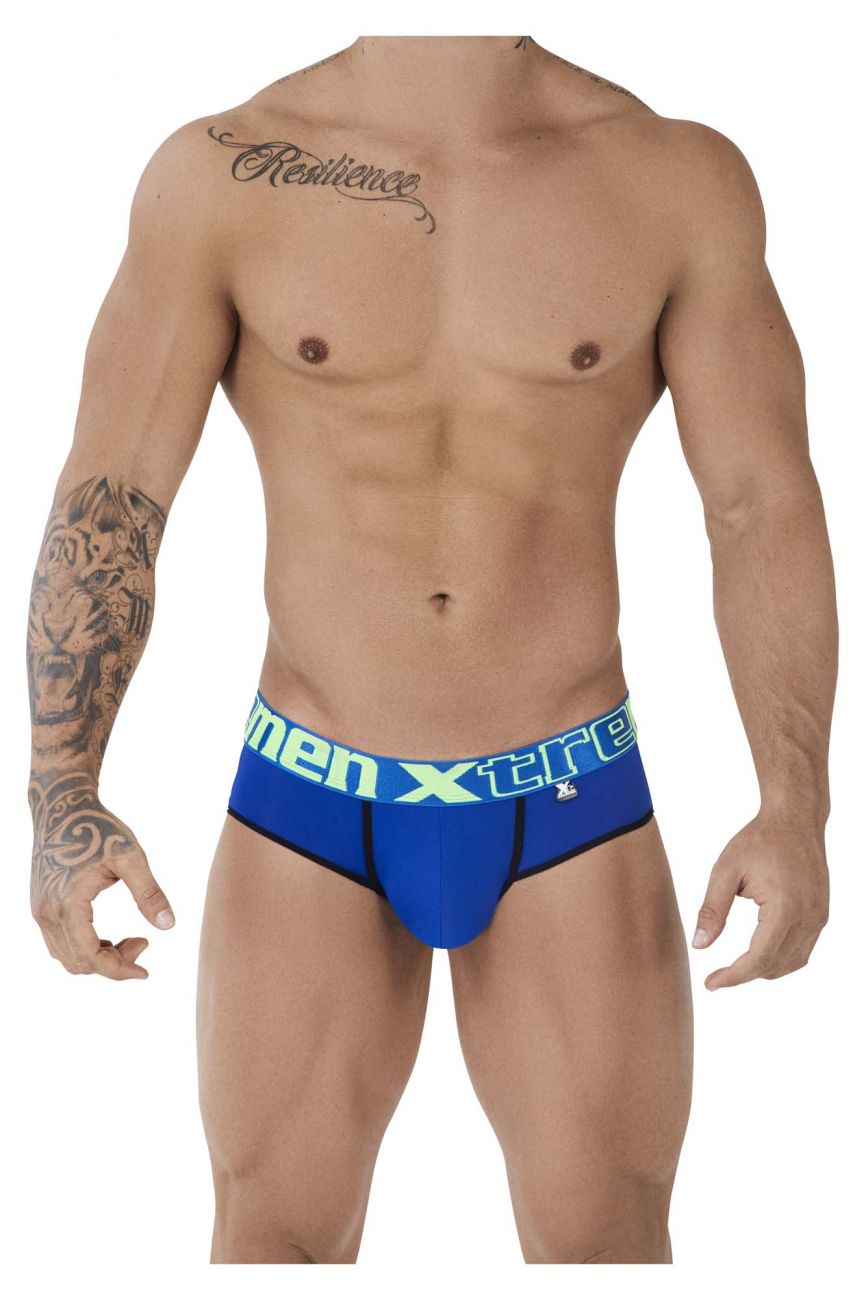 Xtremen 91088 Microfiber Pride Briefs Color Turquoise - DealByEthan.gay loves Xtremen