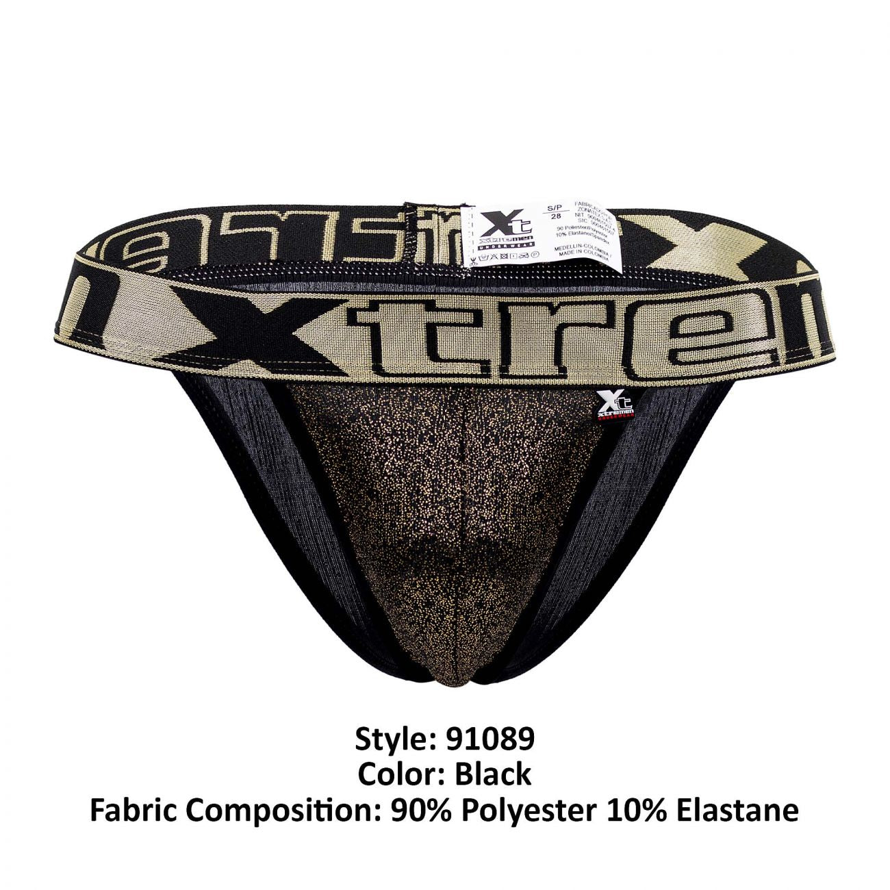Xtremen 91089 Frice Microfiber Bikini Color Black - DealByEthan.gay loves Xtremen