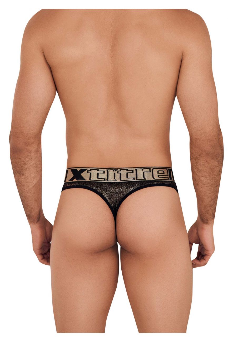 Xtremen 91091 Frice Microfiber Thongs Color Black - DealByEthan.gay loves Xtremen