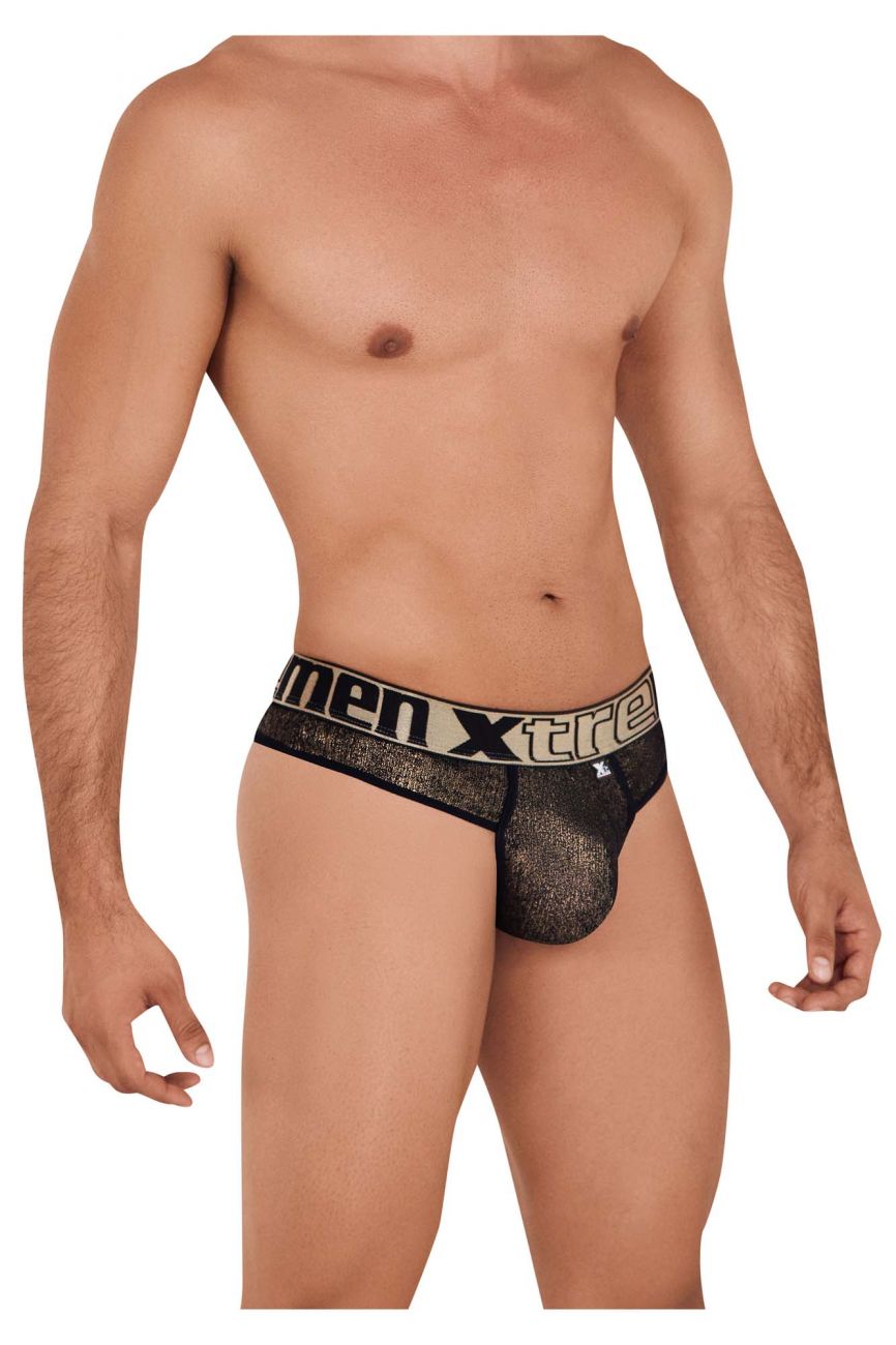 Xtremen 91091 Frice Microfiber Thongs Color Black - DealByEthan.gay loves Xtremen