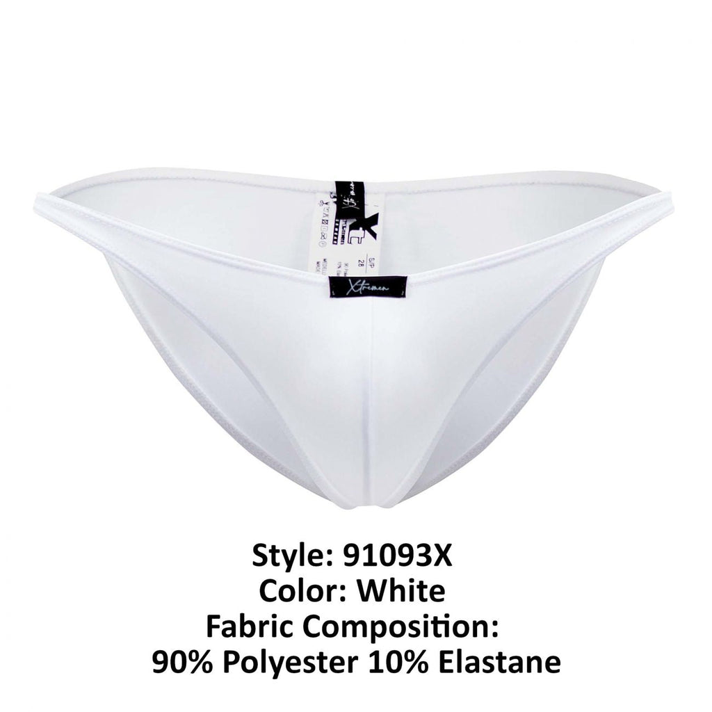 Xtremen 91093X Microfiber Bikini Color White - DealByEthan.gay loves Xtremen
