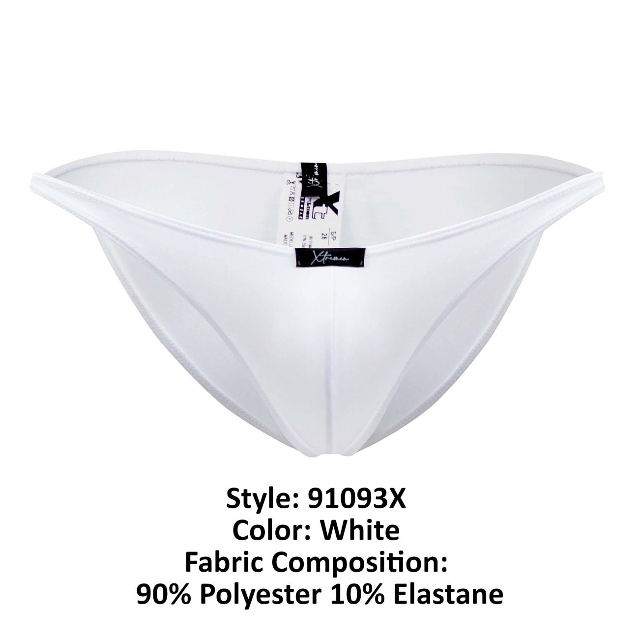Xtremen 91093X Microfiber Bikini Color White - DealByEthan.gay loves Xtremen