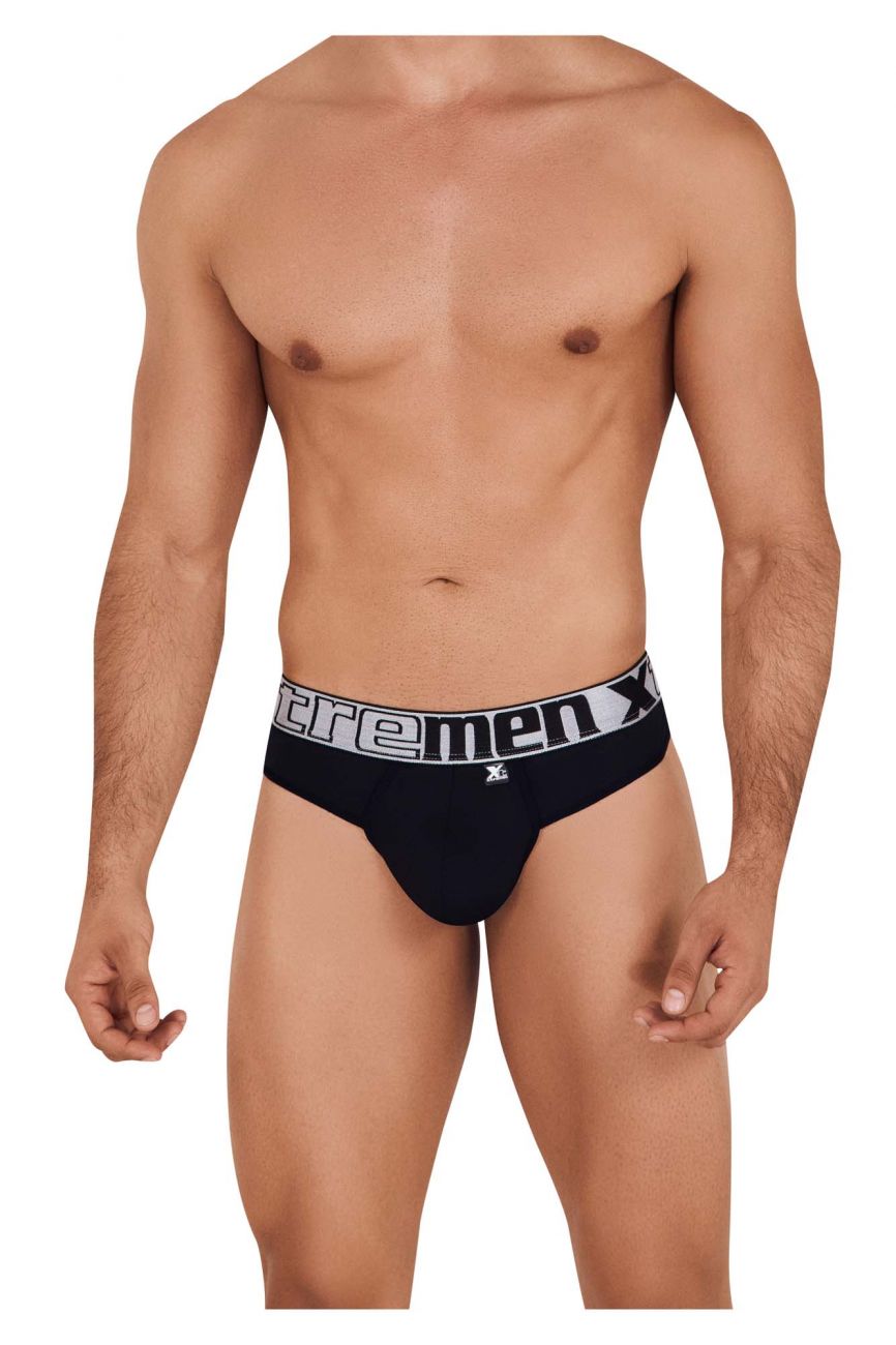 Xtremen 91094 Microfiber Thongs Color Black - DealByEthan.gay loves Xtremen