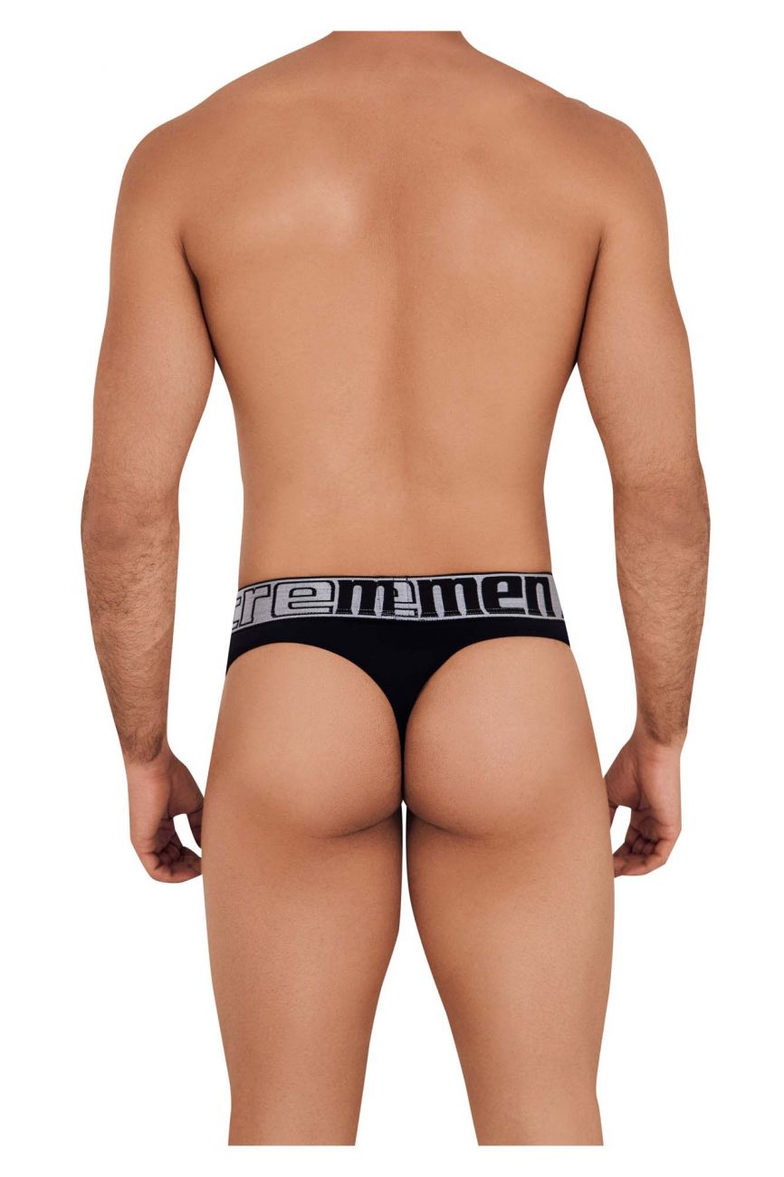 Xtremen 91094 Microfiber Thongs Color Black - DealByEthan.gay loves Xtremen