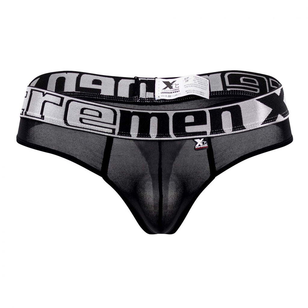 Xtremen 91094 Microfiber Thongs Color Black - DealByEthan.gay loves Xtremen
