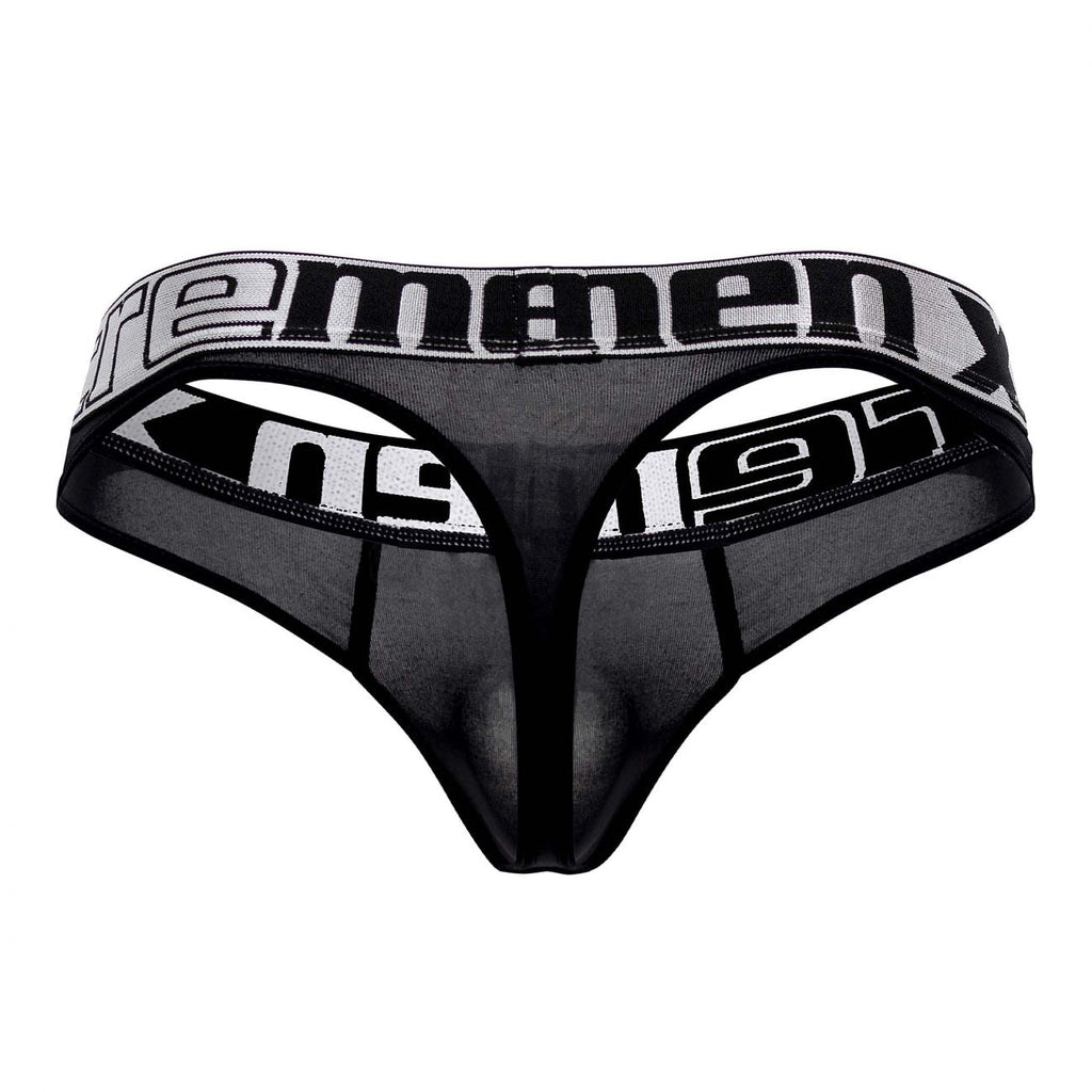 Xtremen 91094 Microfiber Thongs Color Black - DealByEthan.gay loves Xtremen