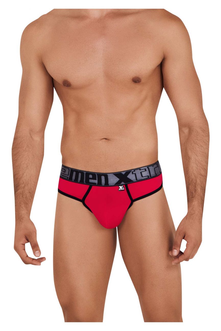 Xtremen 91094 Microfiber Thongs Color Red - DealByEthan.gay loves Xtremen