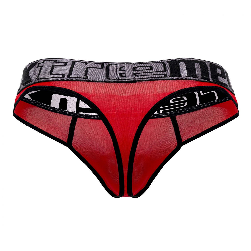 Xtremen 91094 Microfiber Thongs Color Red - DealByEthan.gay loves Xtremen