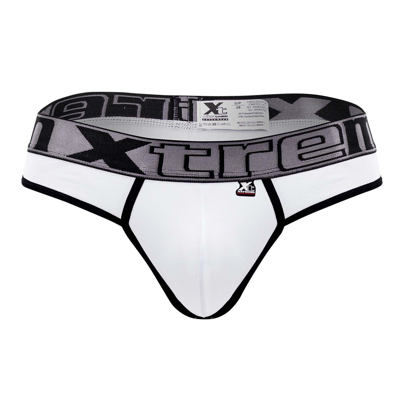 Xtremen 91094 Microfiber Thongs Color White - DealByEthan.gay loves Xtremen
