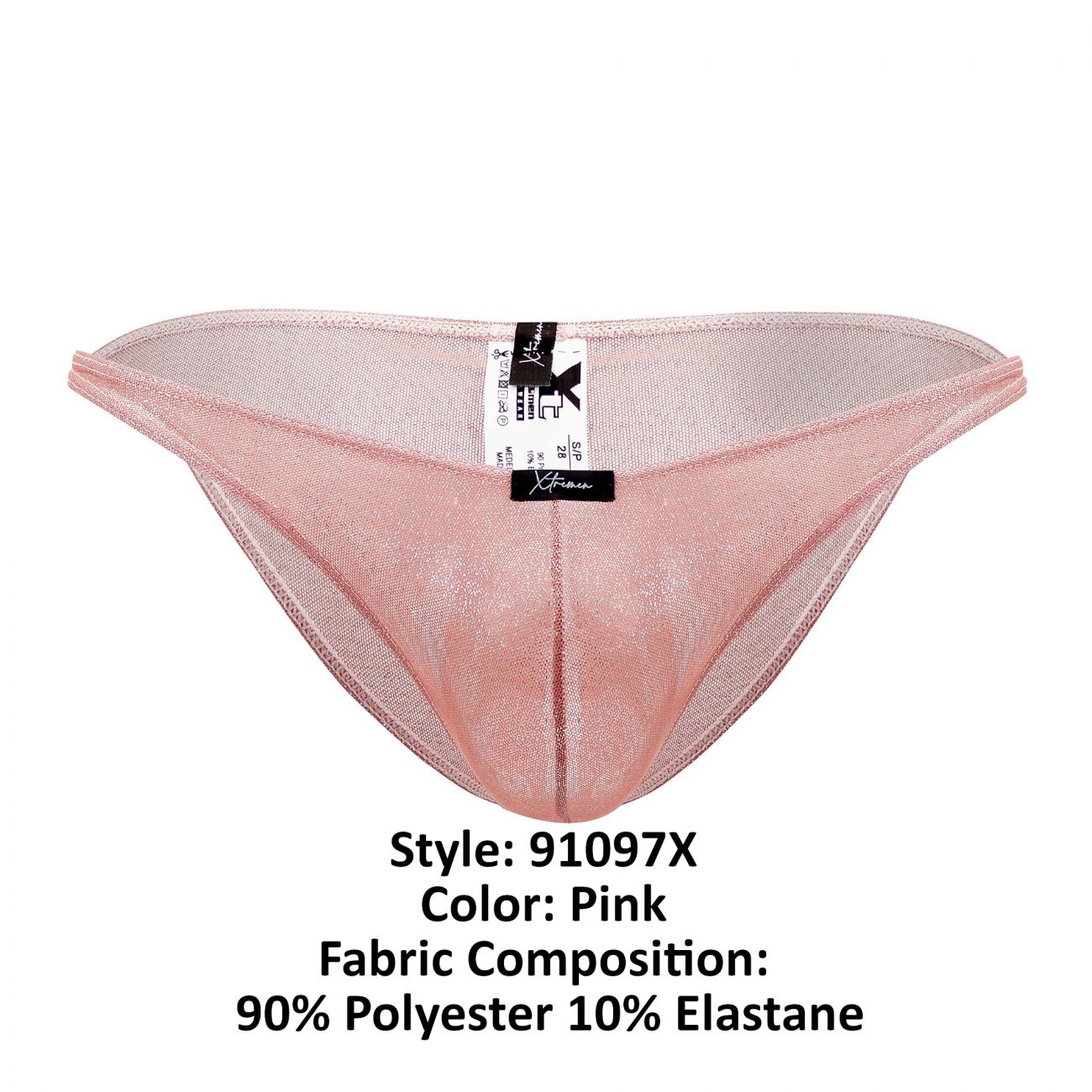 Xtremen 91097X Microfiber Bikini Color Pink - DealByEthan.gay loves Xtremen