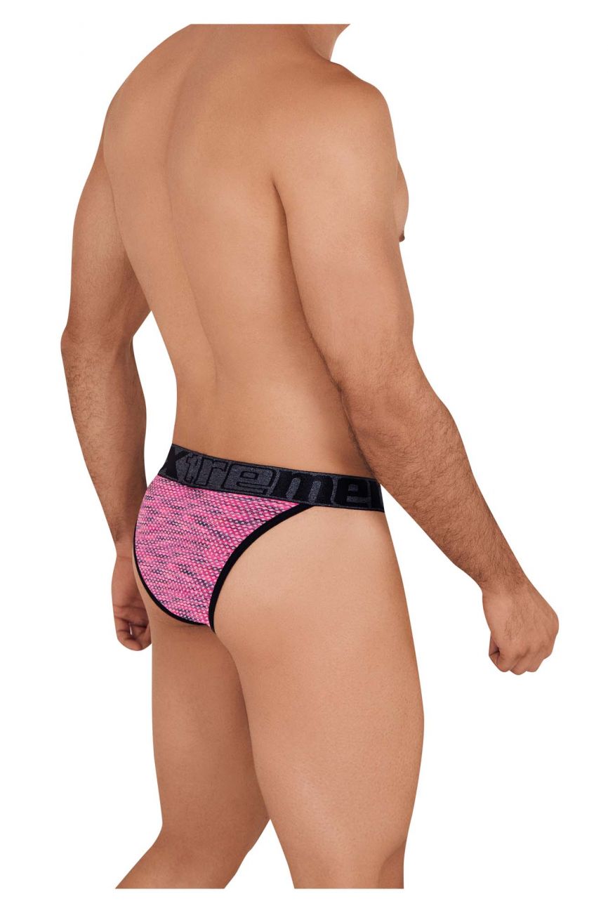 Xtremen 91098 Microfiber Mesh Bikini Color Pink - DealByEthan.gay loves Xtremen