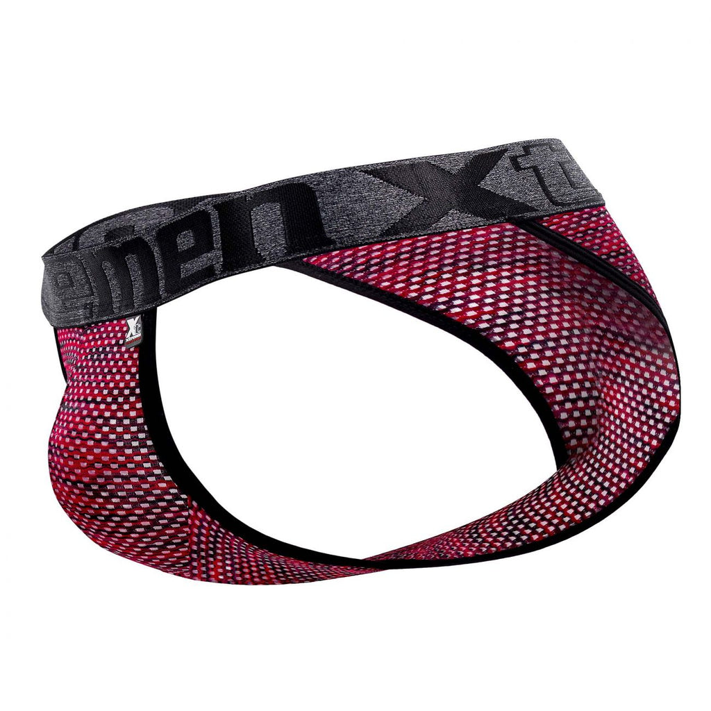 Xtremen 91098 Microfiber Mesh Bikini Color Red - DealByEthan.gay loves Xtremen