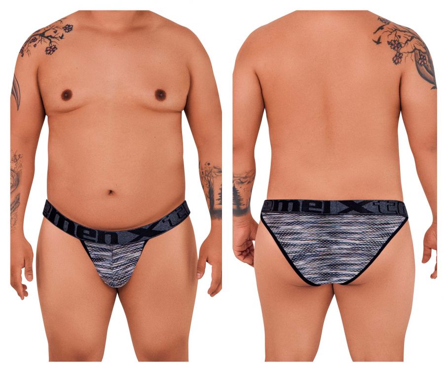 Xtremen 91098X Microfiber Mesh Bikini Color Black - DealByEthan.gay loves Xtremen