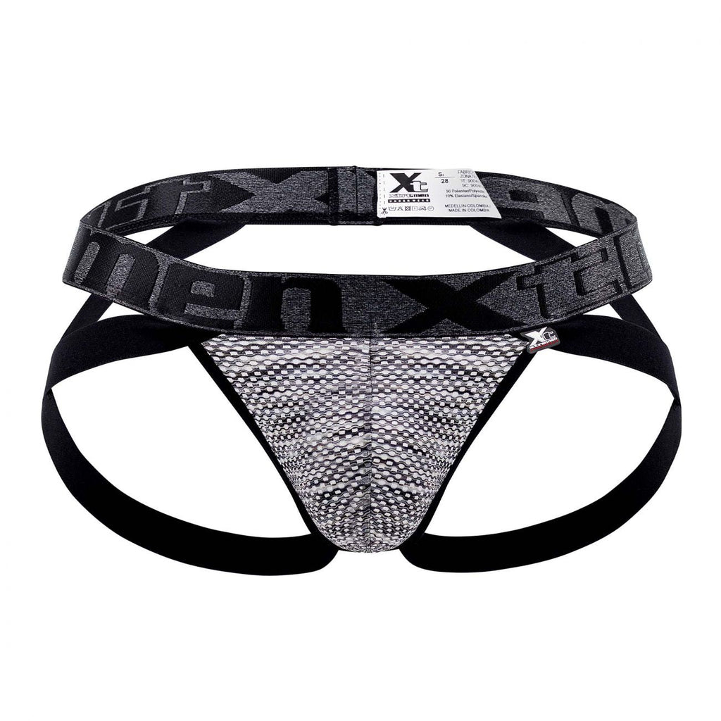 Xtremen 91099 Microfiber Mesh Jockstrap Color Black - DealByEthan.gay loves Xtremen