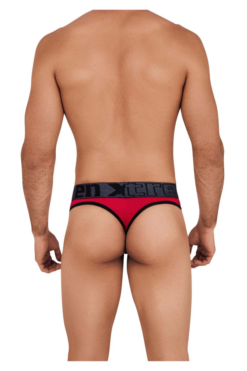 Xtremen 91101 Microfiber Thongs Color Red - DealByEthan.gay loves Xtremen