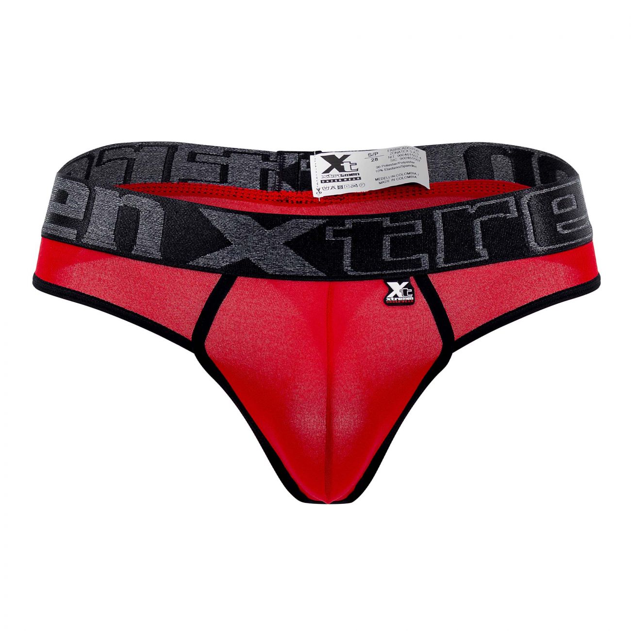 Xtremen 91101 Microfiber Thongs Color Red - DealByEthan.gay loves Xtremen